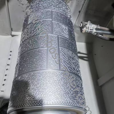 Oberflächenhärte HV1100/HRC62 Druckstahlrolle Langlebig und langlebig für die Luftversandmethode