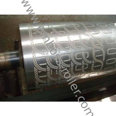 PVC-Auto-Matte/Kissen-lederne Prägewalze mit nahtlosem Rohr 45#